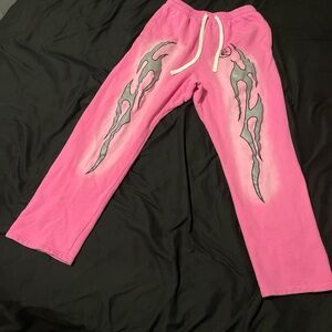 Pink Hellstar Sweatpants